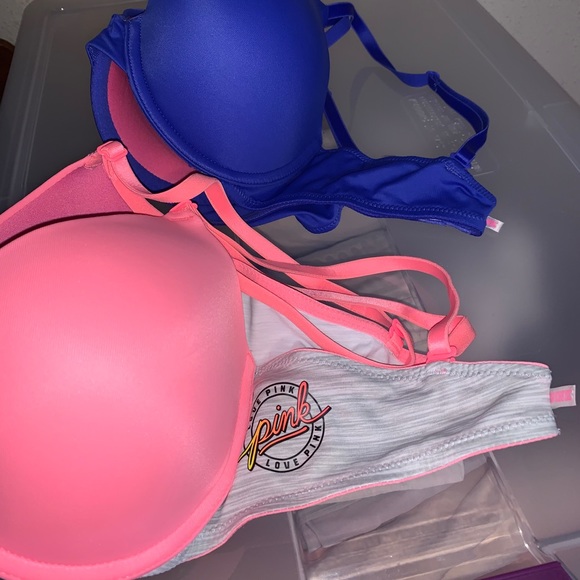 VS PINK Wear Everywhere Push-up Bras 34-C - Picture 2 of 4